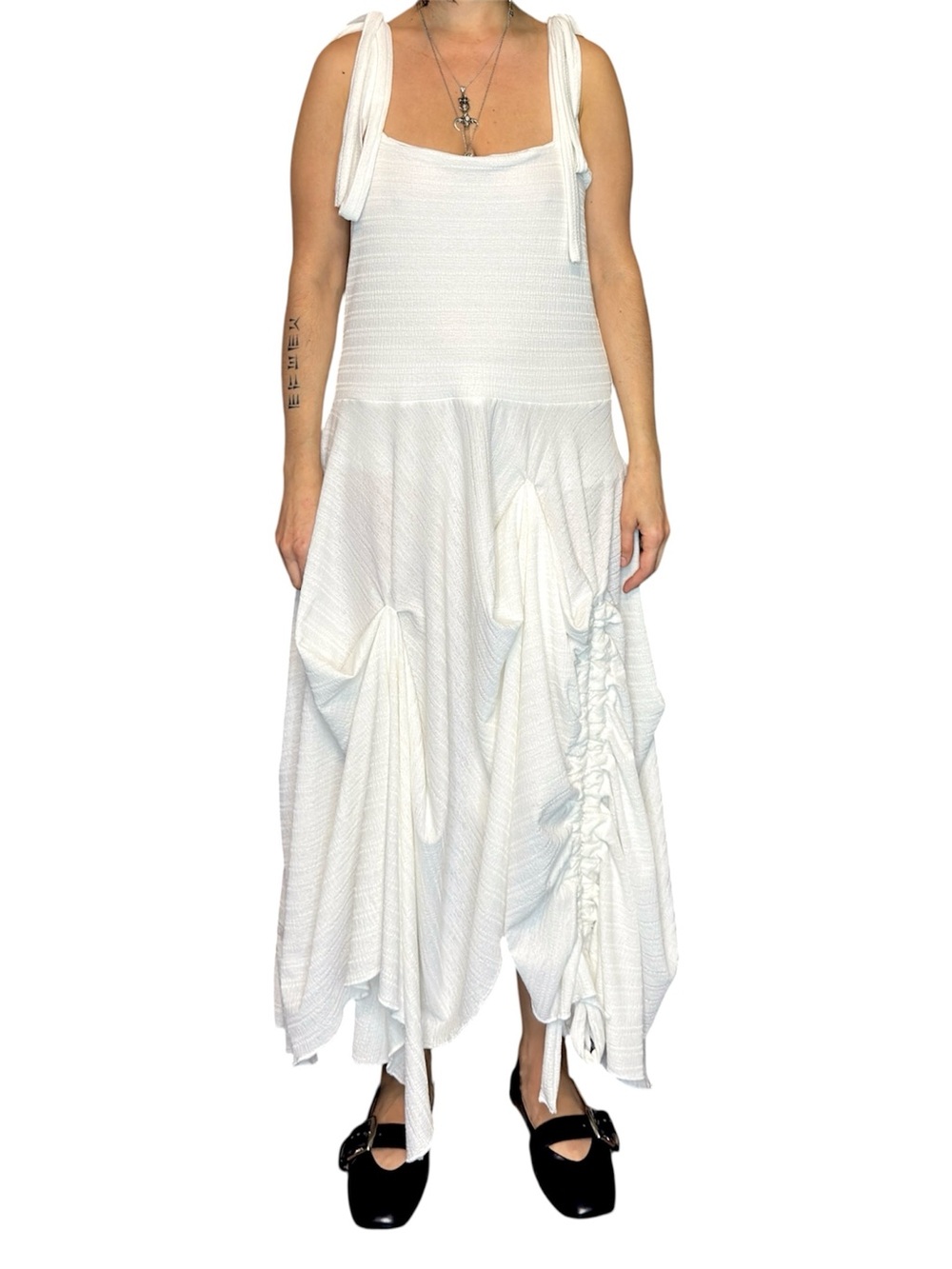 Avant Garde Asymmetrical Maxi Dress
